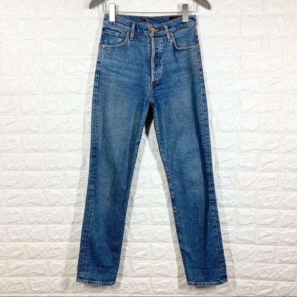 GOLDSIGN Benefit High Rise Relaxed Straight - Picture 7 of 9